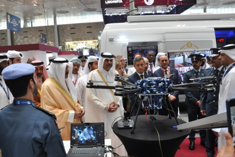 卡塔尔国土安全及军警装备展览会展会现场图片