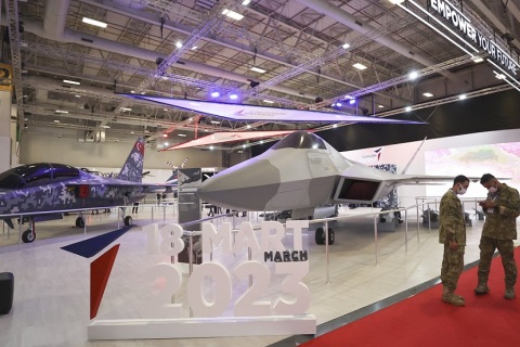 土耳其伊斯坦布尔军警防务展览会展会现场图片