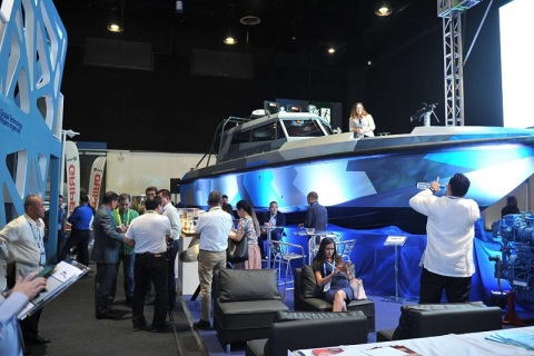 菲律宾马尼拉军警防务展览会展会现场图片