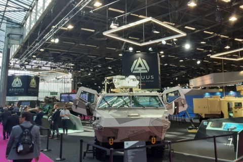 以色列特拉维夫军警防务展览会展会现场图片