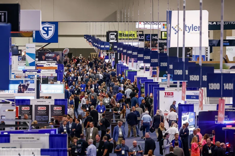 美国军警防务展览会IACP展会现场图片