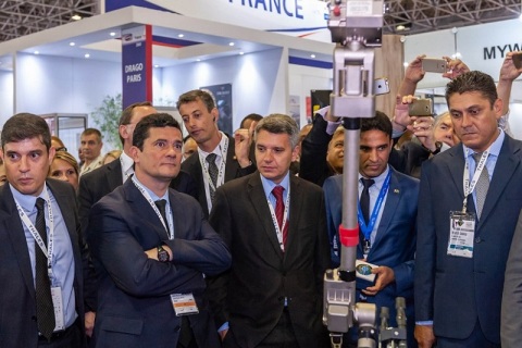 巴西里约热内卢军警防务展览会展会现场图片