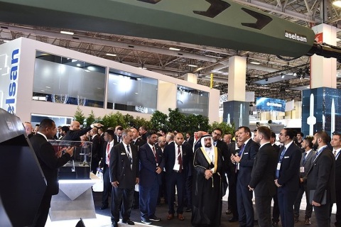 土耳其伊斯坦布尔军警防务展览会展会现场图片