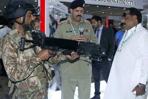 巴基斯坦卡拉奇防务军警展览会展会现场图片