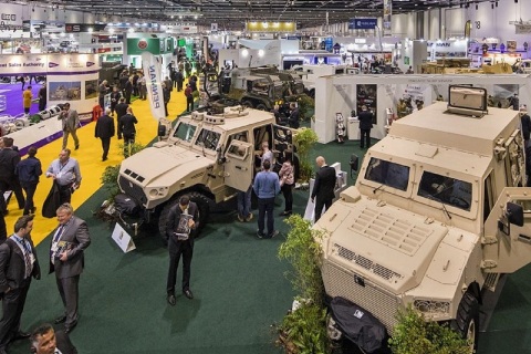 英国伦敦军警防务展览会展会现场图片