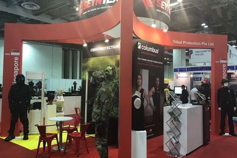 新加坡亚太防务及军警装备展览会展会现场图片