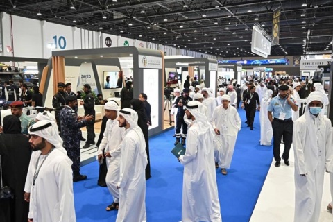 中东阿联酋军警及防务展-阿布扎比军警国土安全展展会现场图片