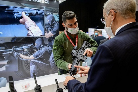 以色列特拉维夫军警防务展览会展会现场图片