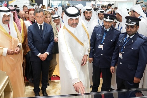 卡塔尔国土安全及军警装备展览会展会现场图片