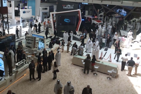 中东阿联酋军警及防务展-阿布扎比军警国土安全展展会现场图片