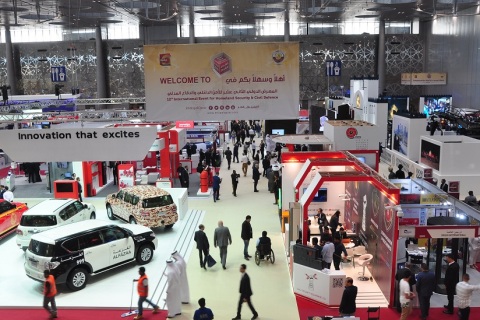 卡塔尔国土安全及军警装备展览会展会现场图片