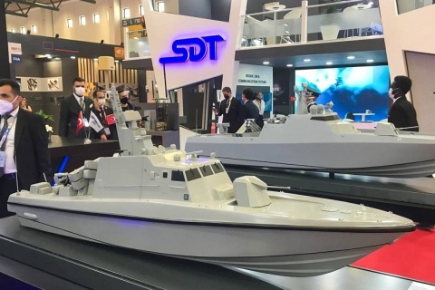 土耳其伊斯坦布尔军警防务展览会展会现场图片