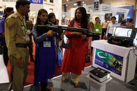 巴基斯坦卡拉奇防务军警展览会展会现场图片