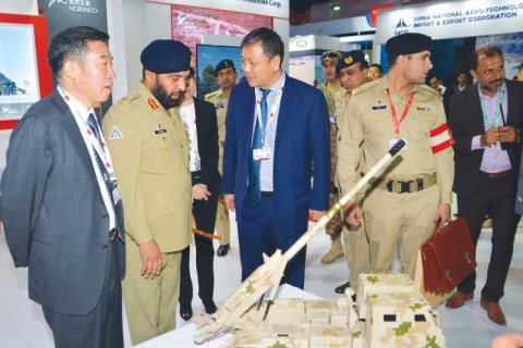 巴基斯坦卡拉奇防务军警展览会展会现场图片