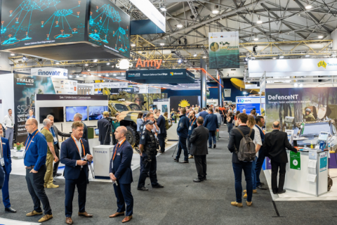 澳洲澳大利亚军警防务展览会展会现场图片