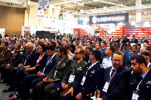 巴西里约热内卢军警防务展览会展会现场图片