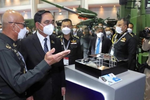 泰国曼谷军警防务展览会DST展会现场图片