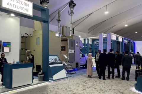 约旦安曼防务军警展览会展会现场图片