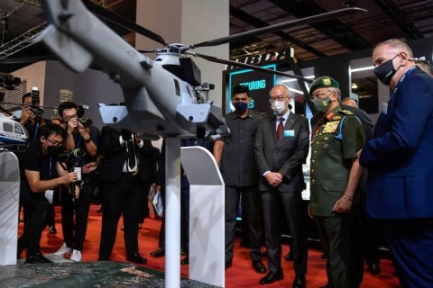 马来西亚吉隆坡军警防务展览会DSA展会现场图片