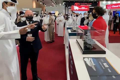 卡塔尔国土安全及军警装备展览会展会现场图片