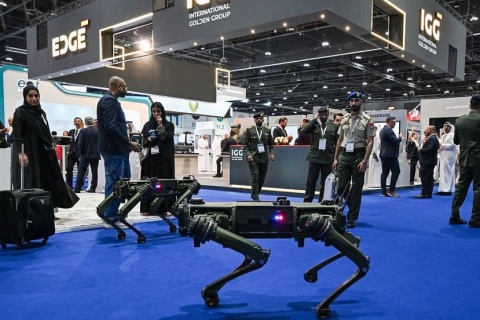 中东阿联酋军警及防务展-阿布扎比军警国土安全展展会现场图片