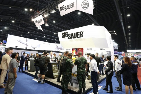 泰国曼谷军警防务展览会DST展会现场图片