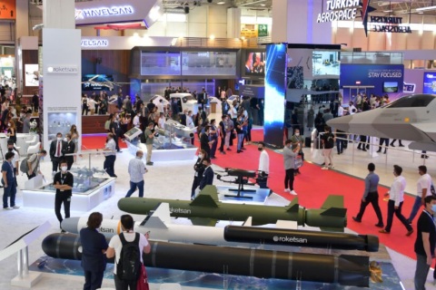 土耳其伊斯坦布尔军警防务展览会展会现场图片