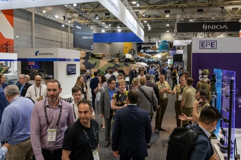 澳洲澳大利亚军警防务展览会展会现场图片