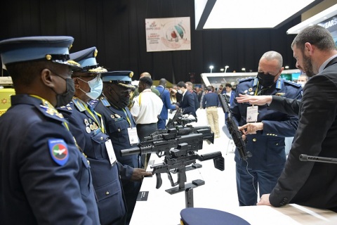 以色列特拉维夫军警防务展览会展会现场图片