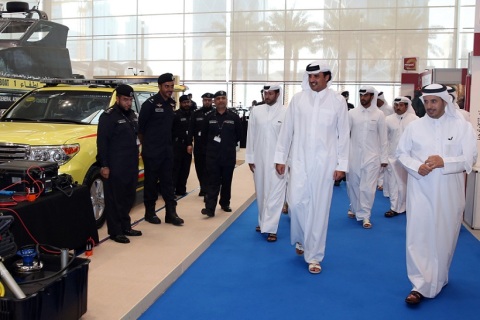 卡塔尔国土安全及军警装备展览会展会现场图片