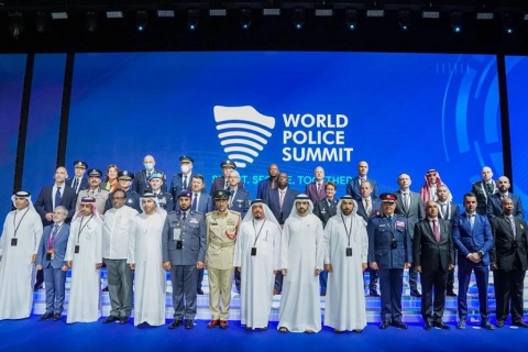 中东阿联酋迪拜军警、反恐、调查、警用装备展展会现场图片