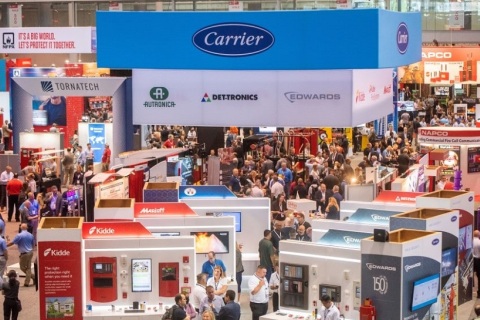 美国消防展览会展会现场图片