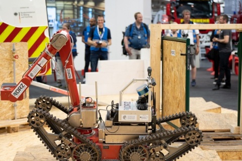 德国汉诺威消防安全展览会展会现场图片