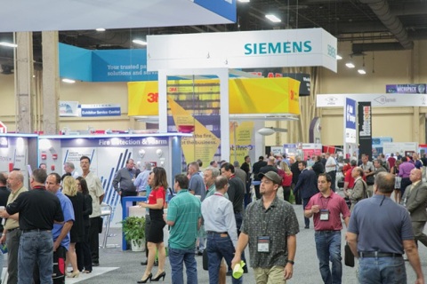 美国消防展览会展会现场图片