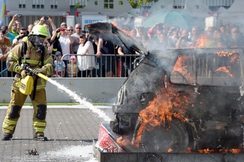 德国汉诺威消防安全展览会展会现场图片