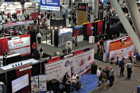 美国消防展览会展会现场图片