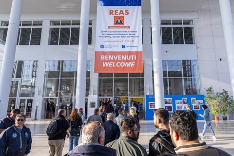 意大利蒙蒂基亚里消防救援展览会展会现场图片