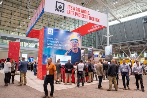 美国消防展览会展会现场图片