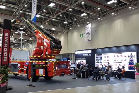韩国大邱消防展览会展会现场图片