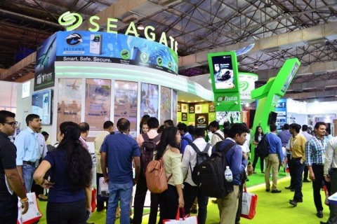 印度新德里消防展览会展会现场图片