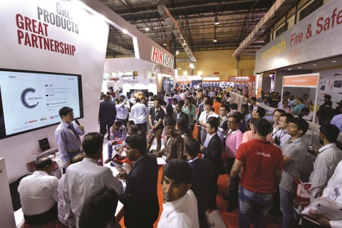 印度新德里消防展览会展会现场图片