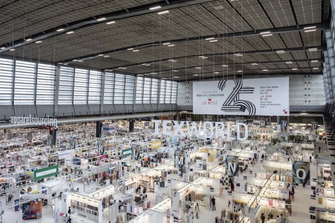 法国巴黎纺织面料展展会现场图片