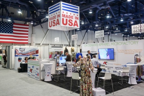 美国纽约面料展-纽约家纺展展会现场图片