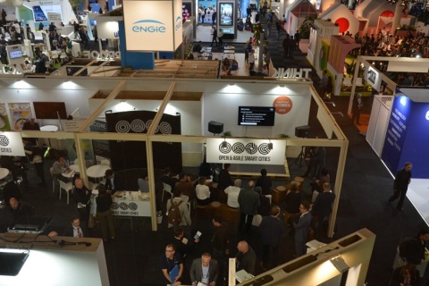 美国智慧城市展览会展会现场图片