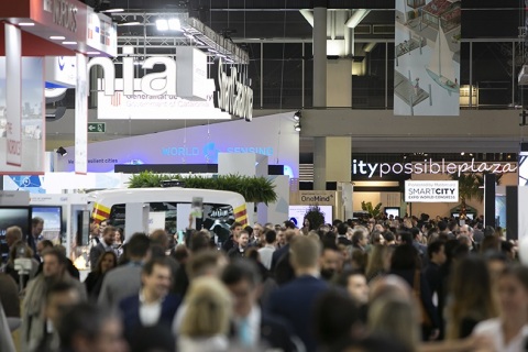 美国智慧城市展览会展会现场图片