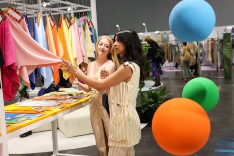 美国纽约面料展-纽约家纺展展会现场图片