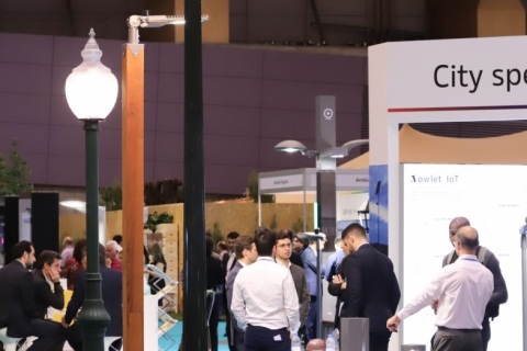 美国智慧城市展览会展会现场图片