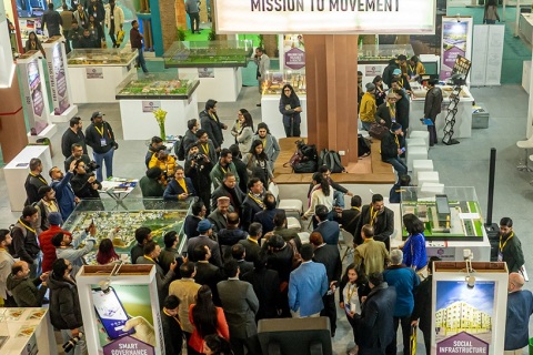 印度新德里智慧城市展览会展会现场图片