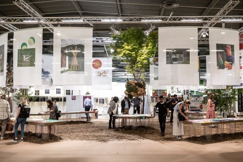 法国巴黎纺织面料展展会现场图片