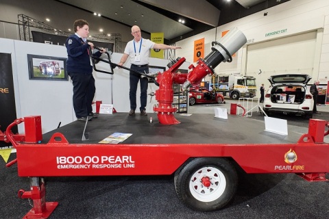 澳洲澳大利亚消防及救援展览会展会现场图片